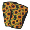 We've taken the highly requested Sunflowers by Tasia Percevecz straight  weightlifting belt design and put them on a matching set of knee sleeves.