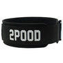 4" - Crossfit Straight Weightlifting Belt (Black)