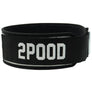 4" - Crossfit Straight Weightlifting Belt (White)