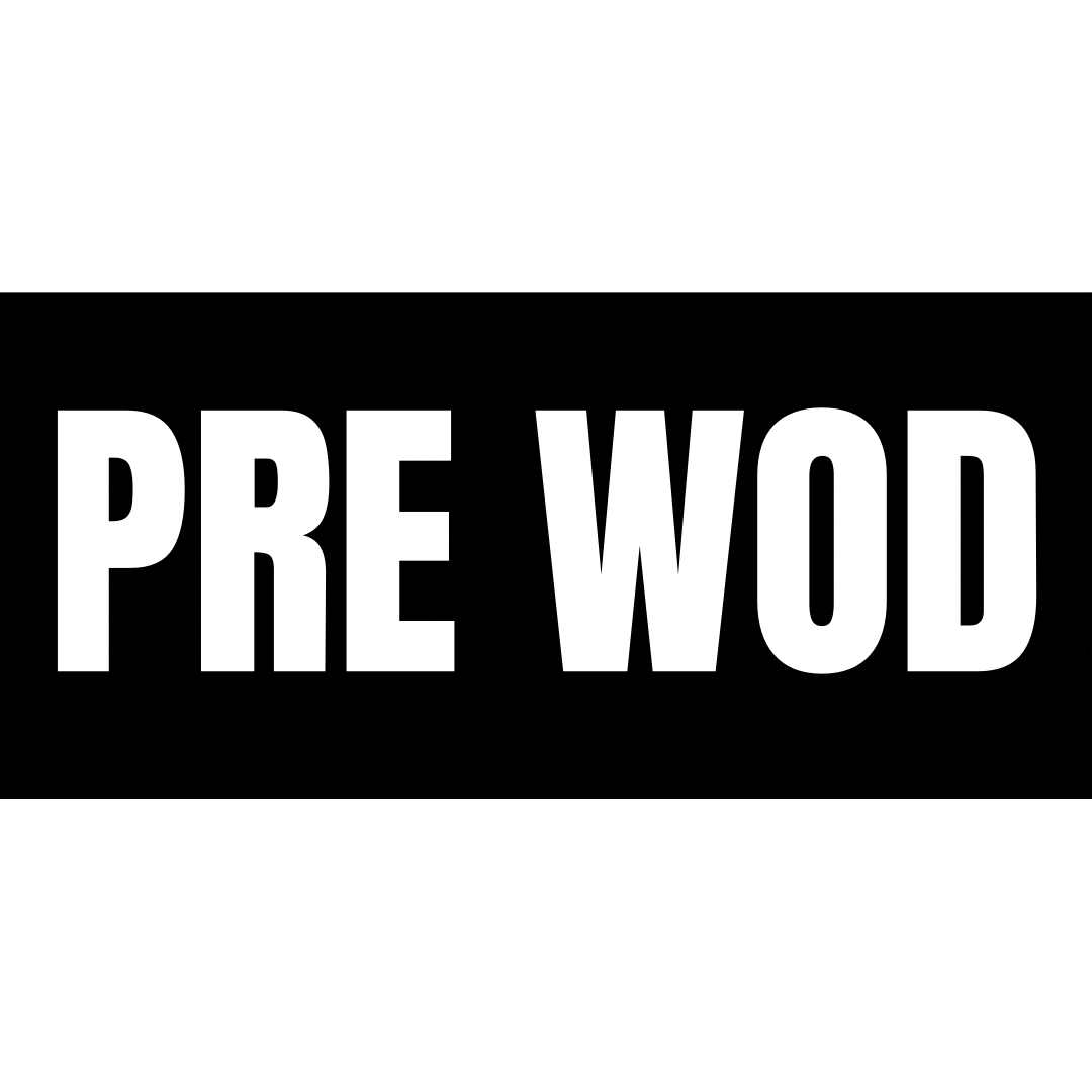 ↓↓↓PRE WOD ↓↓↓