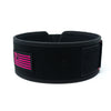 4" - Pink Velcro Weightlifting Belt