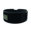 4" - Green Velcro Patch Weightlifting Belt