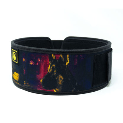 4" - German Shepherd Weightlifting Belt