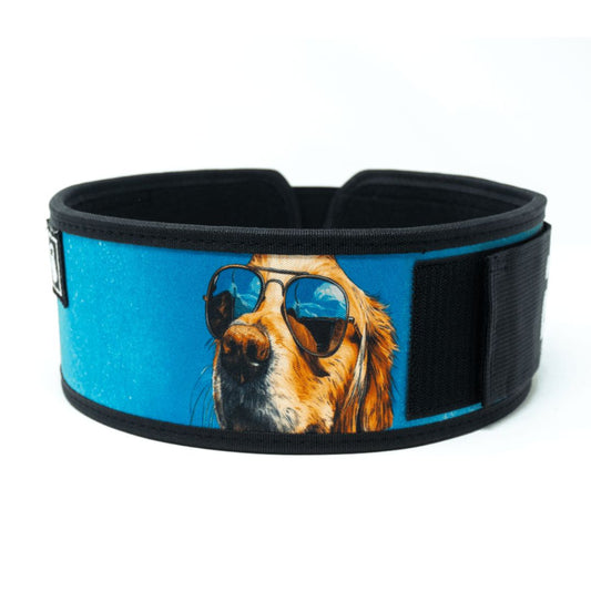 4" - Golden Retriever Weightlifting Belt