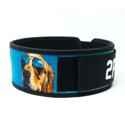 4" - Golden Retriever Weightlifting Belt