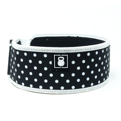 4" - Polka Dot Weightlifting Belt