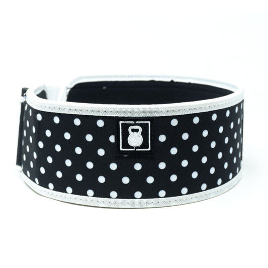 4" - Polka Dot Weightlifting Belt