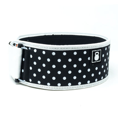 4" - Polka Dot Weightlifting Belt