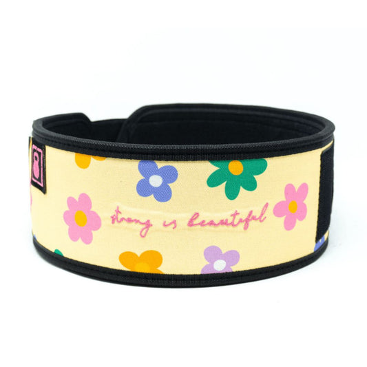 4" - Strong Is Beautiful by Aimee Cringle Weightlifitng Belt