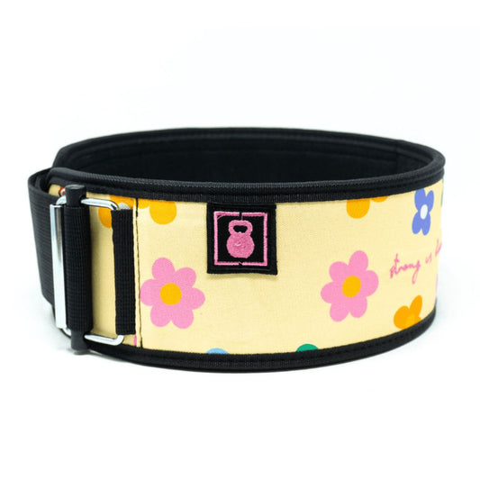 4" - Strong Is Beautiful by Aimee Cringle Weightlifitng Belt