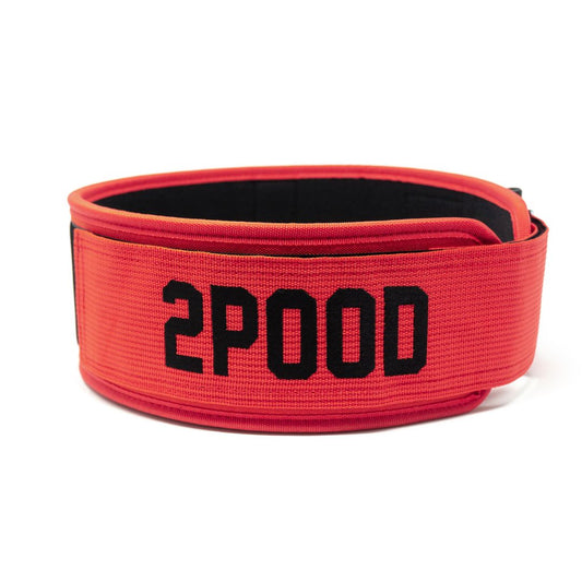 4" - Red Kilo Weightlifting Belt