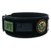 4" - Black Velcro Weightlifting Belt