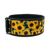 4" - Sunflowers By Tasia Percevecz Weightlifting Belt