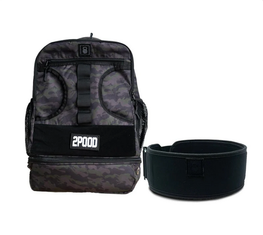 4" Snake Eyes Belt and Backpack Bundle