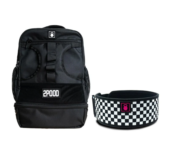 4" West Coast Vibes Belt & Backpack Bundle