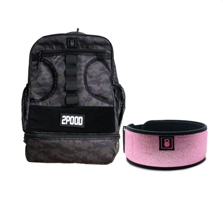 4" Bubblegum Belt & Backpack Bundle