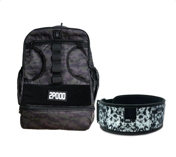 4" Midnight Tie Dye Belt & Backpack Bundle