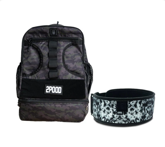 4" Midnight Tie Dye Belt & Backpack Bundle