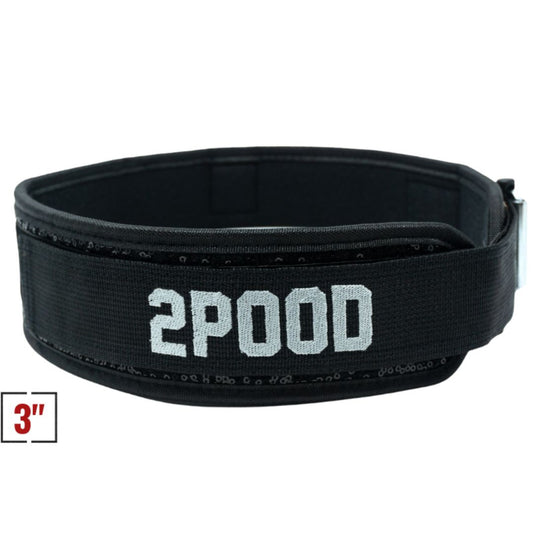 3" -  Petite Black Magic (Sparkle) Weightlifting Belt