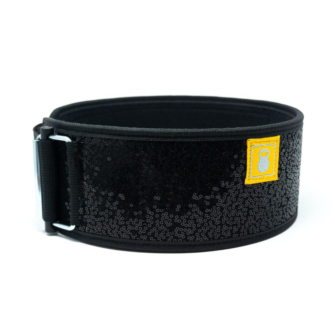 4" - Black Magic (Sparkle) Weightlifting Belt