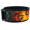 4" - King of the Jungle By Emma Cary Straight Weightlifting Belt